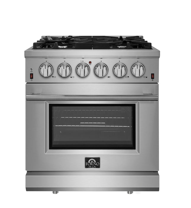 Forno 30″ Freestanding Gas Range with 5 Burners, FFSGS6239-30