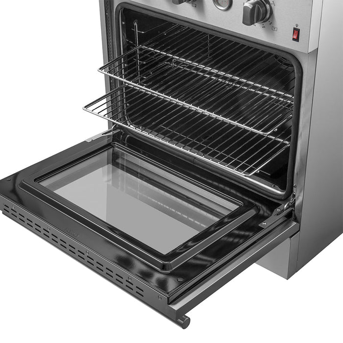 Forno 30" 4.32 cu.ft. Gas Range with 4 Burners and Built-In Temperature Gauge, FFSGS6277-30