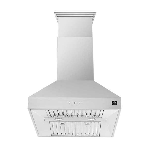 Forno 30" Island Range Hood in Stainless Steel, FRHIS5129-30