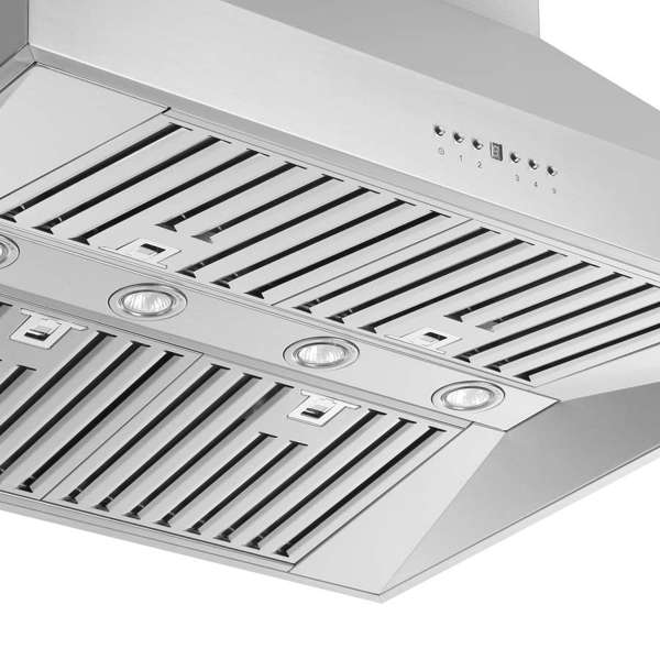 Forno 36" Island Range Hood in Stainless Steel, FRHIS5129-36