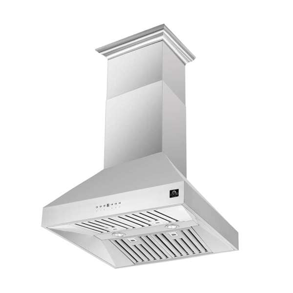 Forno 36" Island Range Hood in Stainless Steel, FRHIS5129-36