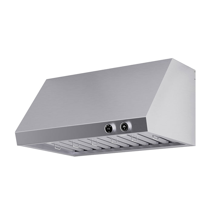 Forno 36'' 600 CFM Wall Mount Range Hood in Stainless Steel, FRHWM5009-36