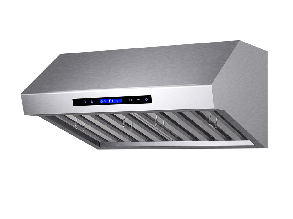 Forno 30'' 500 CFM Wall Mount Range Hood in Stainless Steel, FRHWM5030-30