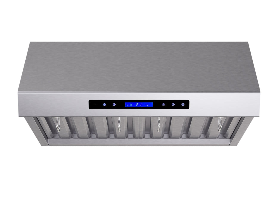 Forno 30'' 500 CFM Wall Mount Range Hood in Stainless Steel, FRHWM5030-30