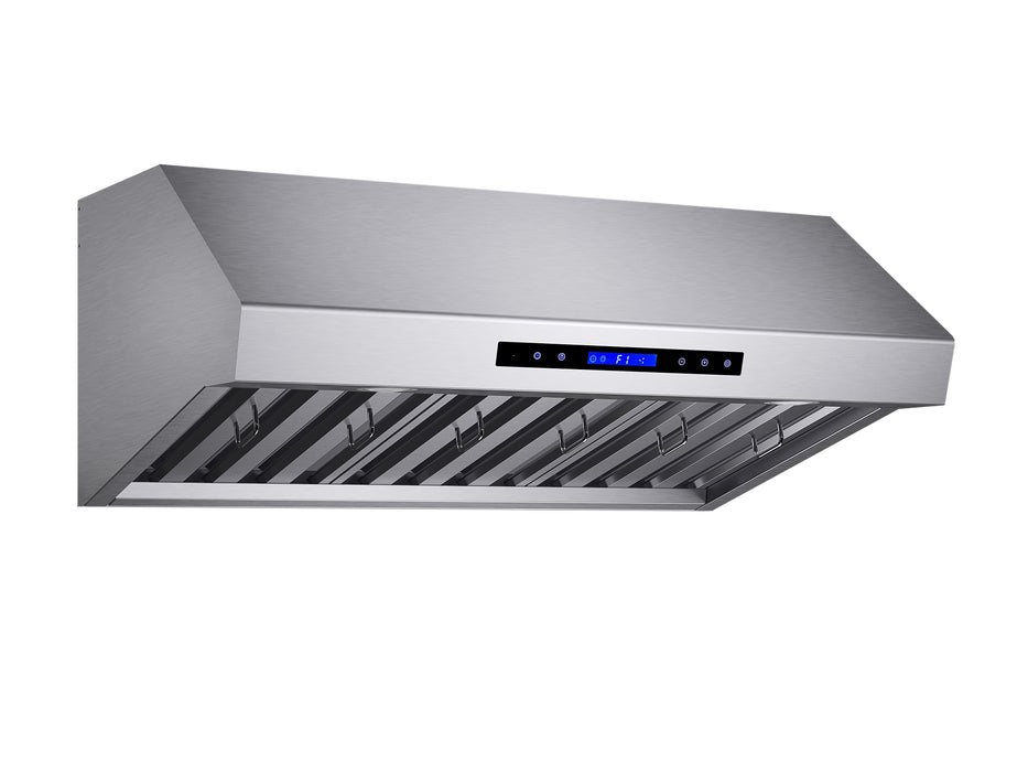 Forno 36'' 500 CFM Wall Mount Range Hood in Stainless Steel, FRHWM5030-36