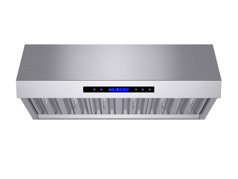 Forno 36'' 500 CFM Wall Mount Range Hood in Stainless Steel, FRHWM5030-36