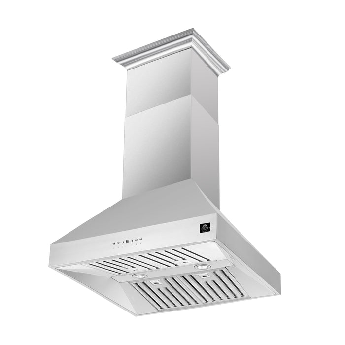 Forno 36" Wall Mount Range Hood in Stainless Steel, FRHWM5094-36