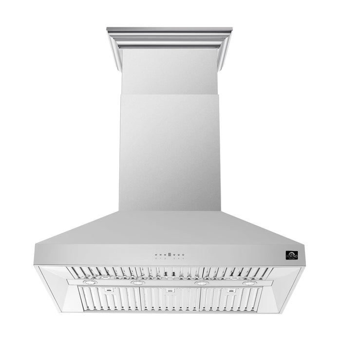 Forno 48" Wall Mount Range Hood in Stainless Steel, FRHWM5094-48