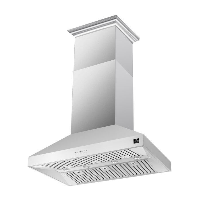 Forno 48" Wall Mount Range Hood in Stainless Steel, FRHWM5094-48