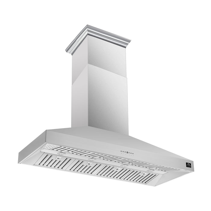 Forno 60" Wall Mount Range Hood in Stainless Steel, FRHWM5094-60