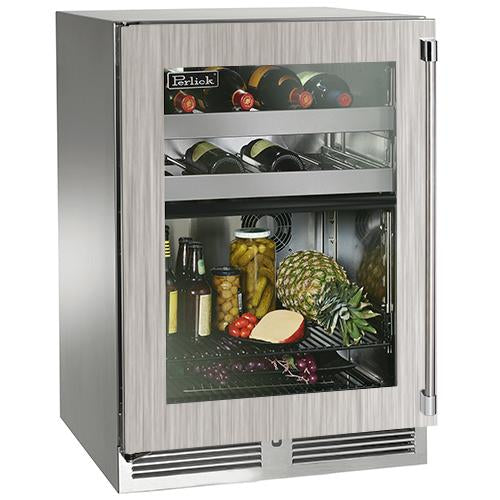 Perlick 24" Outdoor Signature Series Dual Zone Refrigerator/Wine Reserve