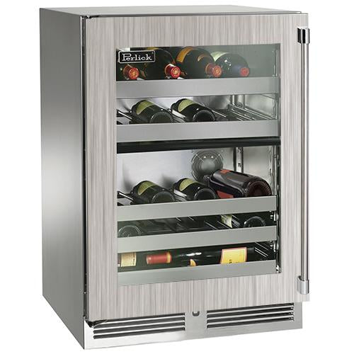 Perlick 24" Indoor Signature Series Dual-Zone Wine Reserve