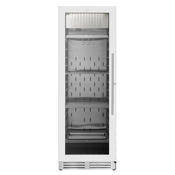 KingsBottle Glass Door Home and Commercial Upright Steak Ager Refrigerator