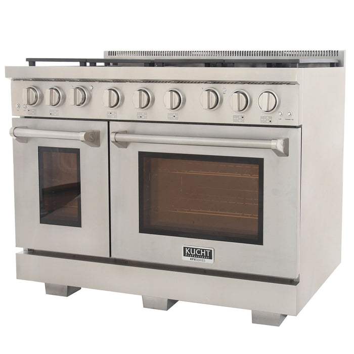 Kucht Professional 48 in. 6.7 cu ft. Natural Gas Range, KFX480