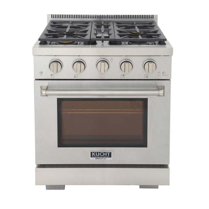 Kucht Professional 30 in. 4.2 cu ft. Propane Gas Range, KFX300/LP