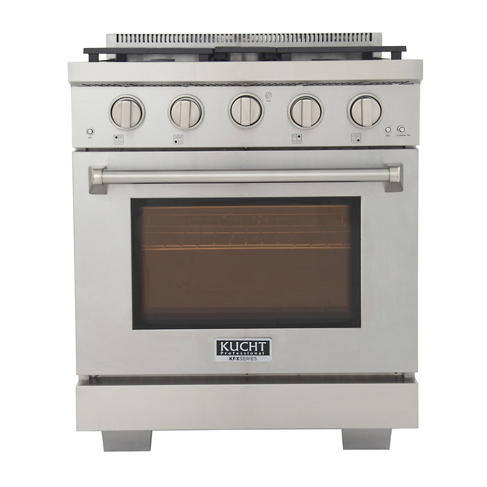 Kucht Professional 30 in. 4.2 cu ft. Natural Gas Range, KFX300