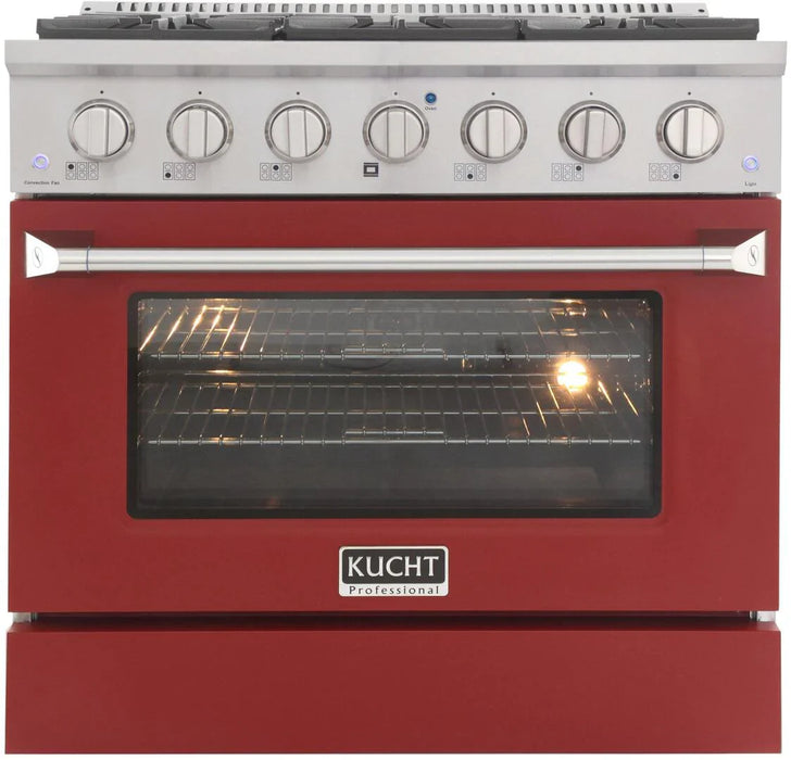 Kucht Professional 36 inch 5.2 Cu. Ft. Gas Range