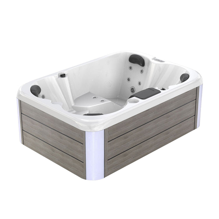 Luxury Freestanding 4-Person Rectangle Outdoor Hot Tub - EMPV-SPA3527