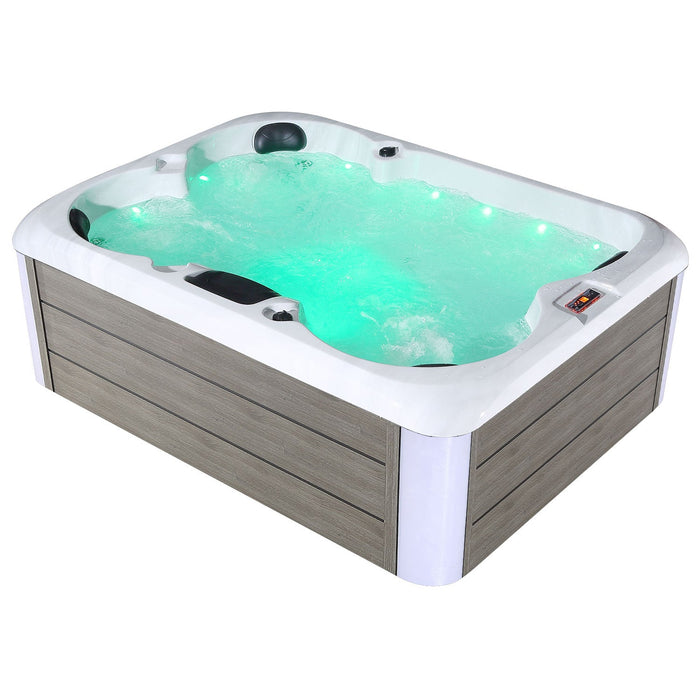 Luxury Freestanding 4-Person Rectangle Outdoor Hot Tub - EMPV-SPA3527