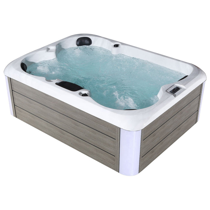 Luxury Freestanding 4-Person Rectangle Outdoor Hot Tub - EMPV-SPA3527