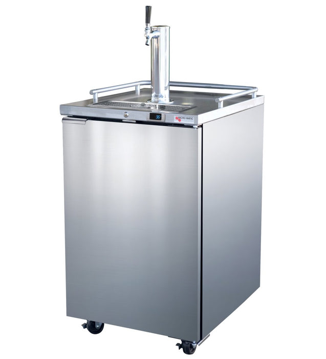 Pro-Line™ Kegerator - (1) 1/2 Keg - Glass Rinser - 25 Inch (MDD23SGR-E)