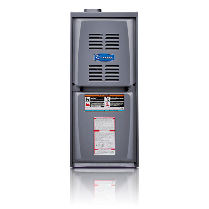 MRCOOL 80% AFUE 5 Ton 135,000 BTU Upflow/Horizontal 5-Speed Gas Furnace, MGM80SE135D5A