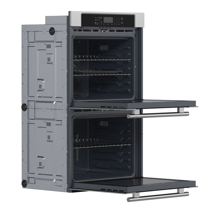 Forno 30" Built-In Double Wall Oven In Stainless Steel with Self-Clean, FBOEL1365-30