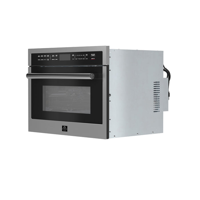 Forno 24 inch Microwave Oven In Stainless Steel, 1.6 cu.ft., FMWDR3093-24