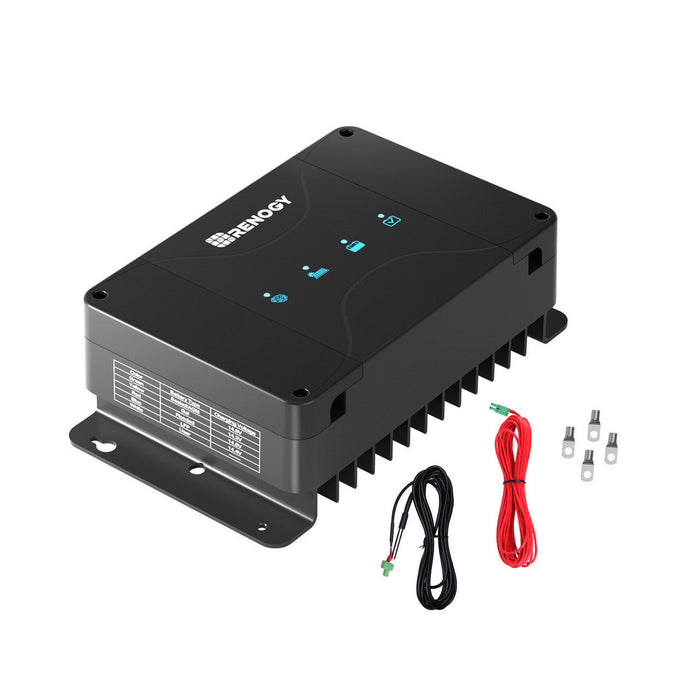 Renogy DCC30S 12V 30A Dual Input DC-DC On-Board Battery Charger with MPPT