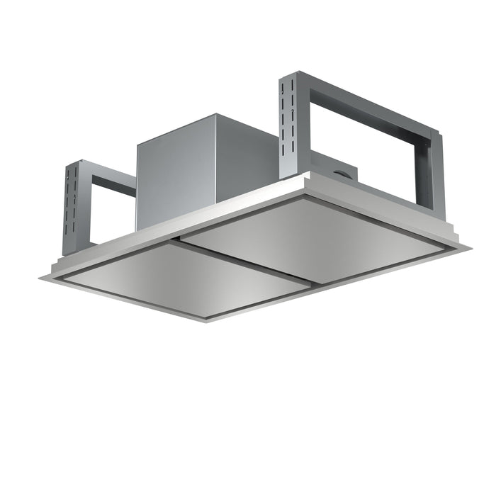 Forno Arezzo - 44 In. Celling Range Hood with 1,200 CFM, FRHRE5312-44