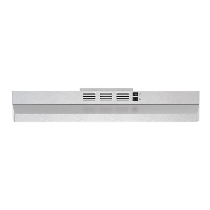 Forno 30" 200 CFM Compact Under Cabinet Convertible Range Hood in Stainless Steel, FRHUC5200-30