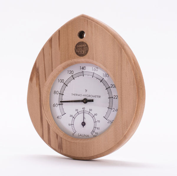 Cedar Sauna Thermometer