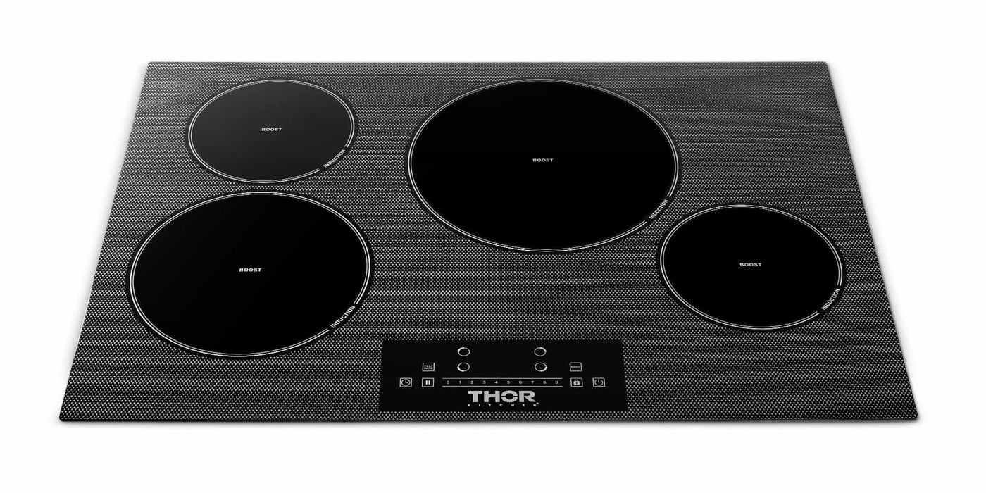 Thor Kitchen 30-Inch Built-In Induction Cooktop with 4 Elements (TIH30)