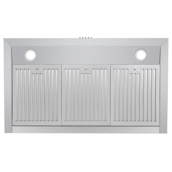 Cosmo 36" 380 CFM Convertible Under Cabinet Range Hood with Push Button Controls, UC36