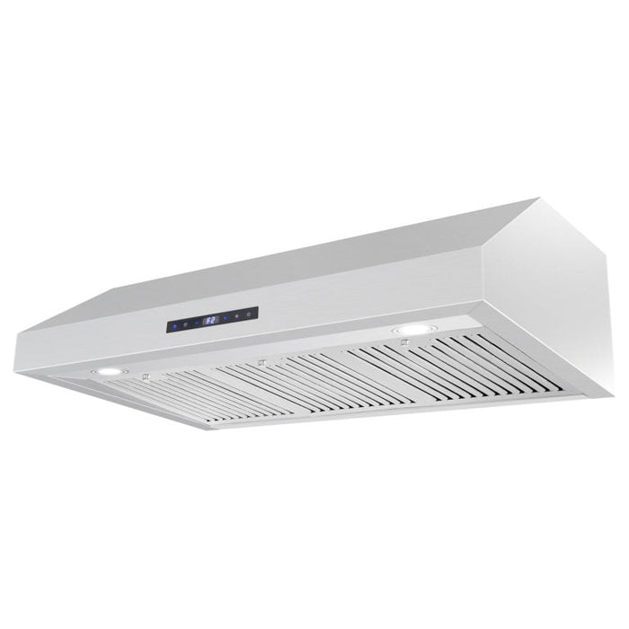 Cosmo 36" 380 CFM Convertible Under Cabinet Range Hood with Digital Touch Controls, UMC36