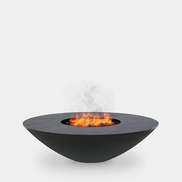 Arteflame Classic 40" Fire Bowl with Cooktop | Black Label