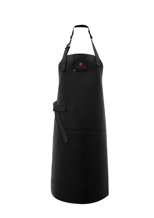 Arteflame Leather Grill Apron, Black