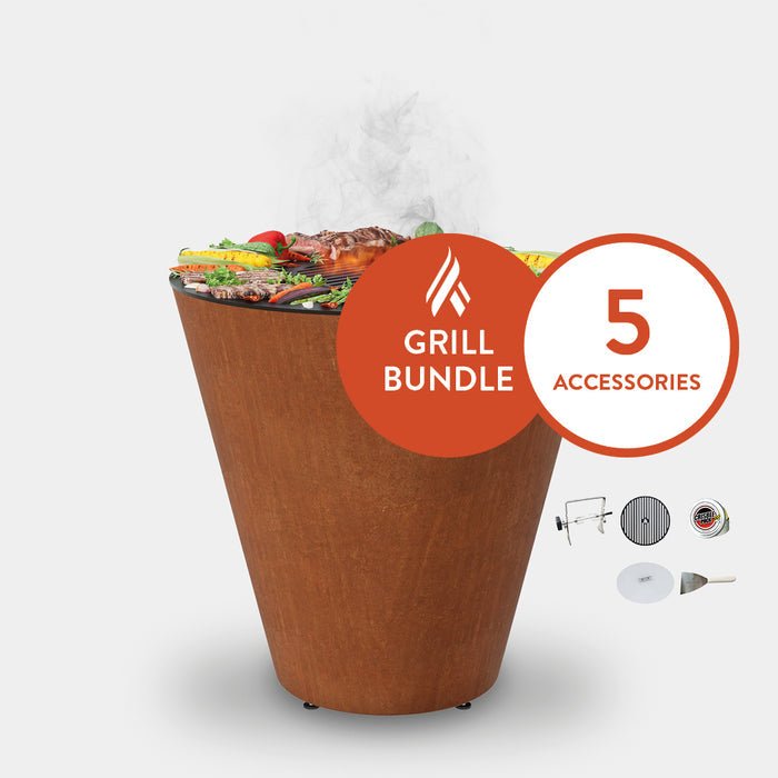 Arteflame One 30" Grill | Home Chef Bundle | 5 Grilling Accessories