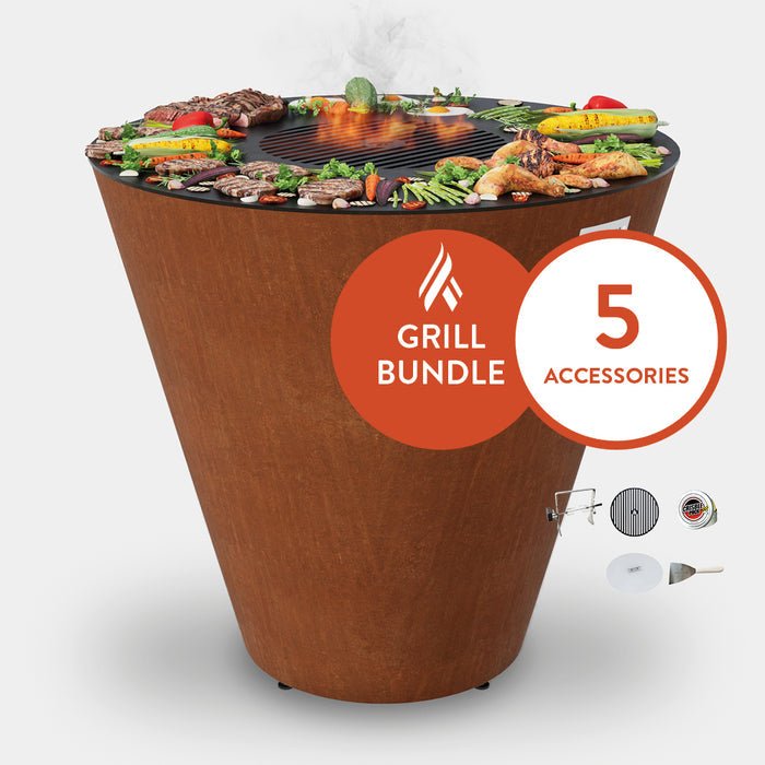 Arteflame One 40" Grill | Home Chef Bundle | 5 Grilling Accessories