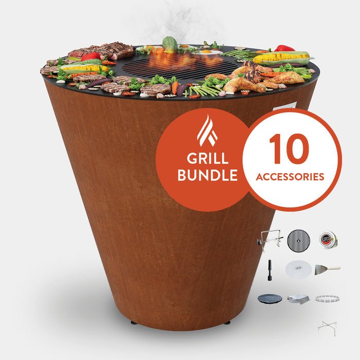 Arteflame One 40" Grill | Home Chef Max Bundle | 10 Grilling Accessories