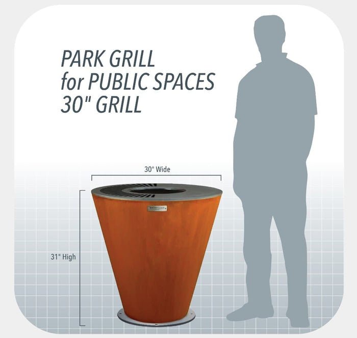 Arteflame Park Grills For Public Spaces and High Traffic