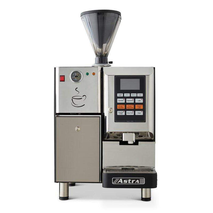 Astra Super Automatic Commercial Espresso Machine, Single Hopper with Refrigerator (SM111/ SM111-1)