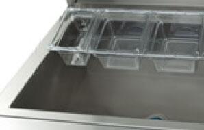 Capital 26-Inch Built-in Cooler/Cocktail Station with Insulated Lid/Body, and Stainless Steel (26CLRBI)