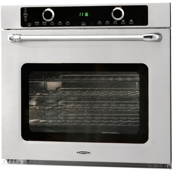 Capital 30-Inch Maestro Series 4.5 cu. ft. Total Capacity Electric Single Wall Oven in Stainless Steel (MWOV301ES)