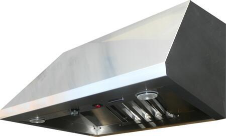 Capital 60-Inch Performance Series Wall Mount Ducted Hood Halogen Lights with 600 CFM Motor in Stainless Steel (PSVH60)