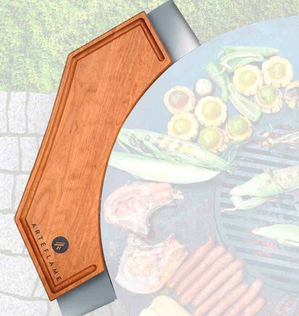 Cherry Wood Cutting Board for 40" Grills, Fits Optional Side Table