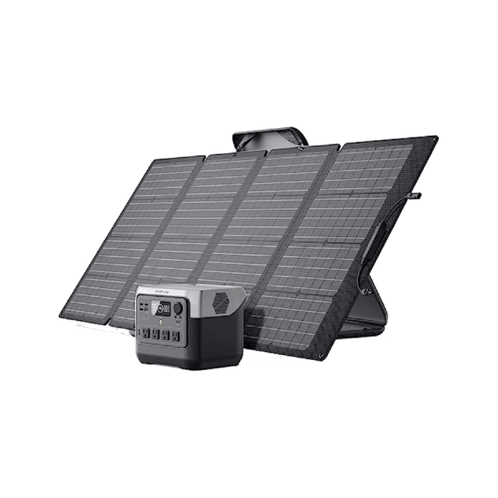 EcoFlow RIVER 2 Pro Solar Generator + 110W Portable Solar Panel