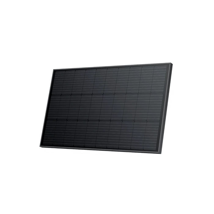 2 x EcoFlow 100W Rigid Solar Panels + 2 x Rigid Solar Panel Mounting Feet