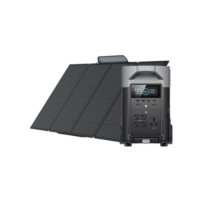 EcoFlow DELTA Pro + 400W Portable Solar Panels