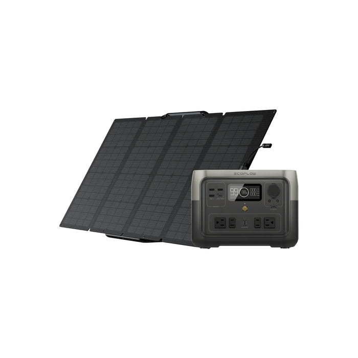 EcoFlow RIVER 2 Max + 160W Portable Solar Panel